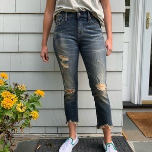 GAP distressed jeans